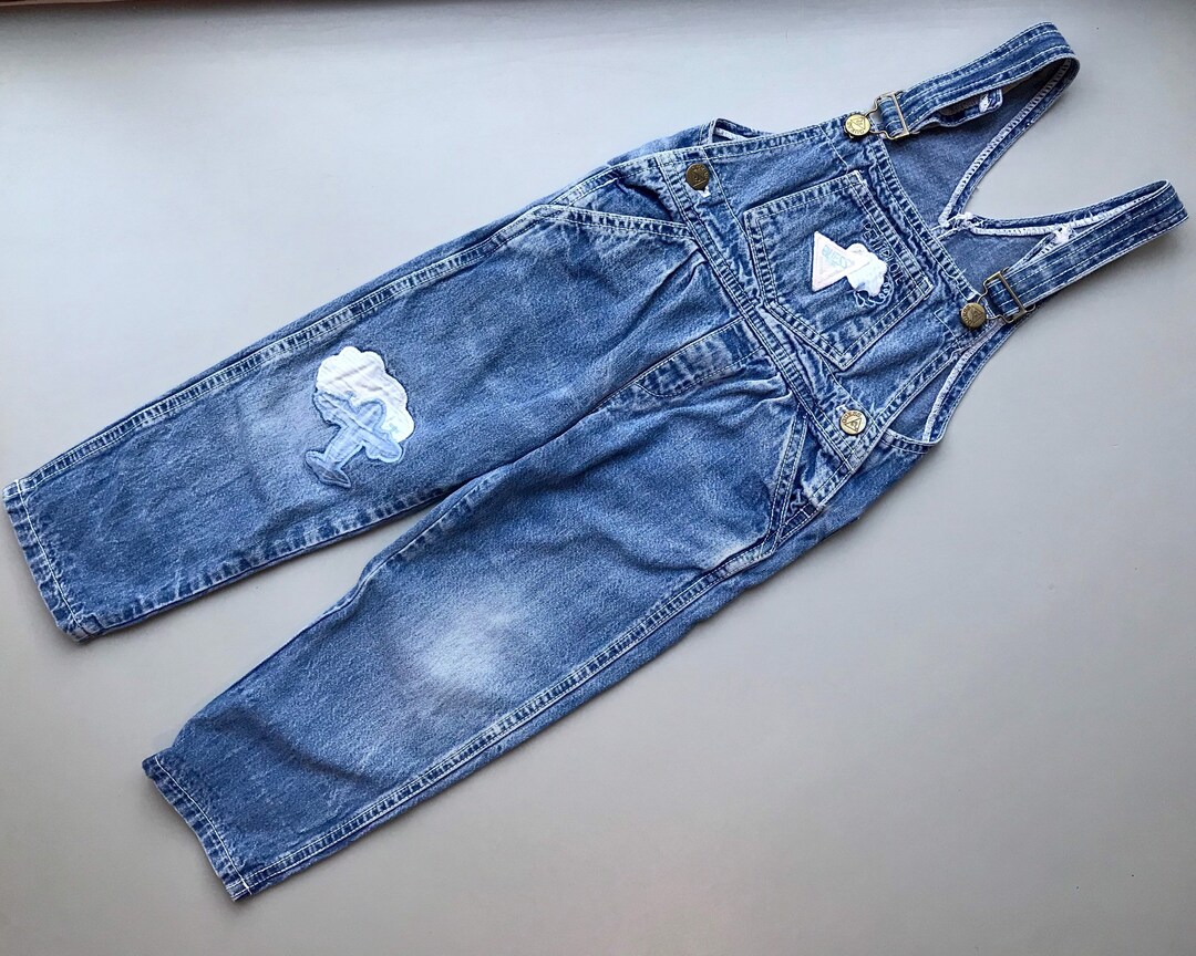 GUESS(ゲス) / オーバーオール/3/コットン/BLU/1140/USA製/オールド