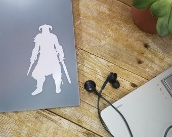 dragonborn Decal - Skyrim Fus Ro Dah - Car Decal - Laptop Decal - Window Decal