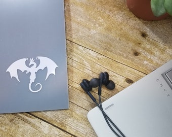 Skyrim  Decal - Skyrim Dragon Decal - Car Decal - Laptop Decal - Window Decal
