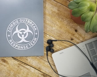 Zombie Outbreak Response Team Decal - Car Decal - Laptop Decal - Window Decal