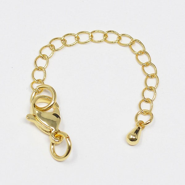 Gold Filled Lobster Clasp with Chain Extender | L-310 L-311