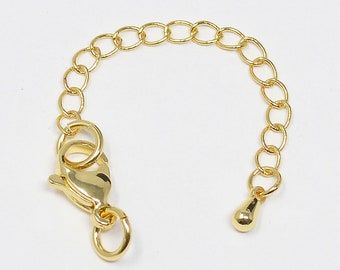 Gold Filled Lobster Clasp with Chain Extender | L-310 L-311