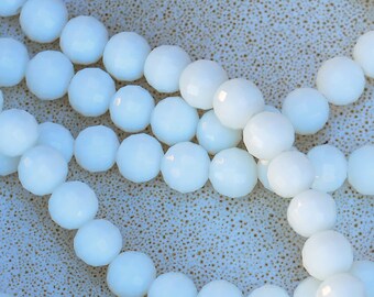1 Strand 4.3mm diameter Gold Luster Faceted Rondelle Chinese Crystal Glass Beads Sparkle Glass Beads,Rosary Spacer Beads for DIY Craft 016
