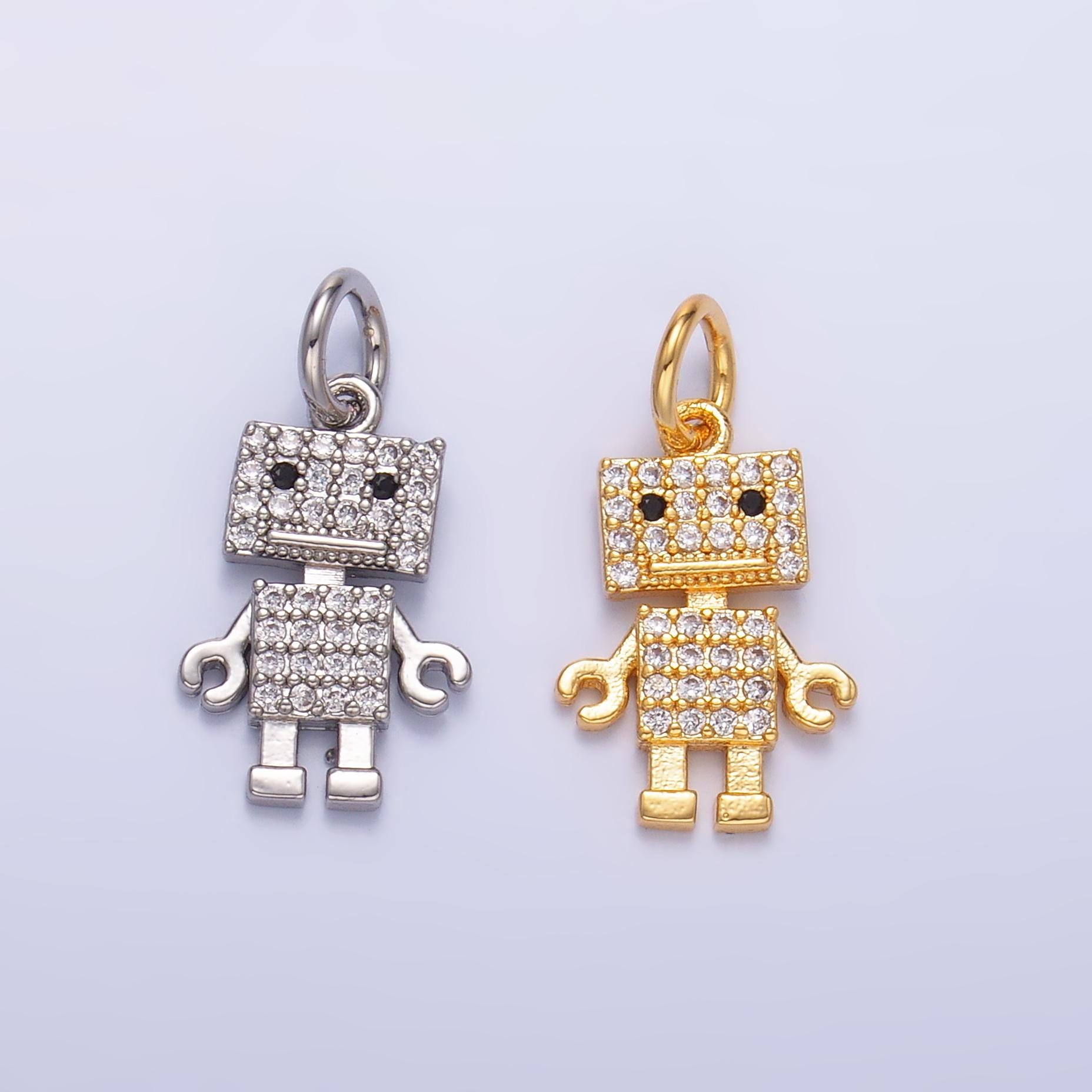 Robot Necklace - Etsy