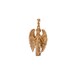 3 Piece Gold and Baguette CZ Bracelet Set