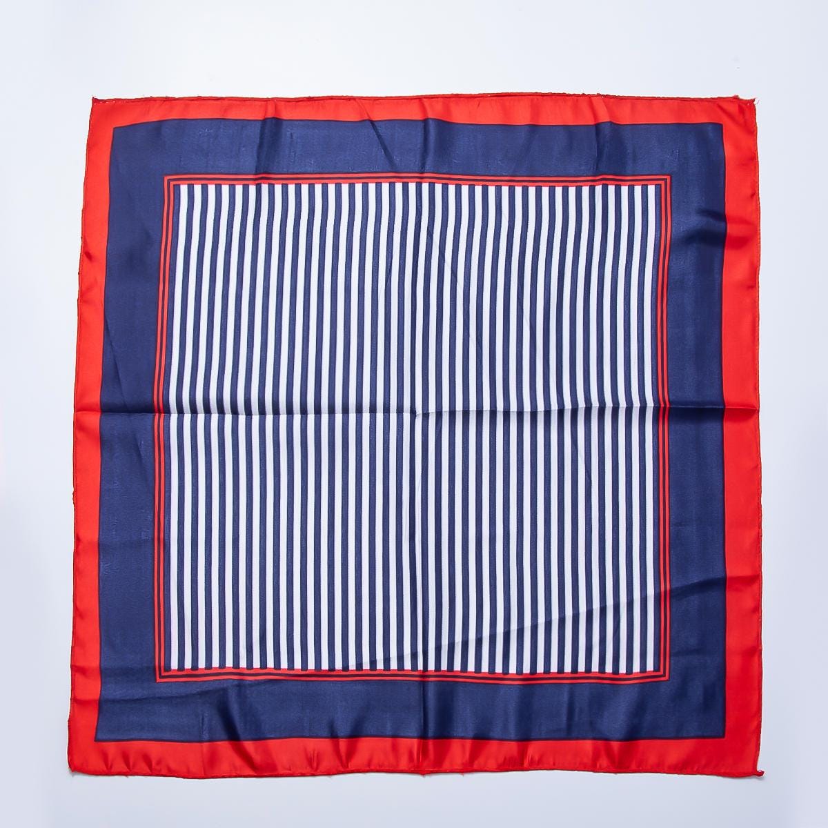 Patriotic Satin Scarf American Flag Bandana 4th of July Neckwear Red ...