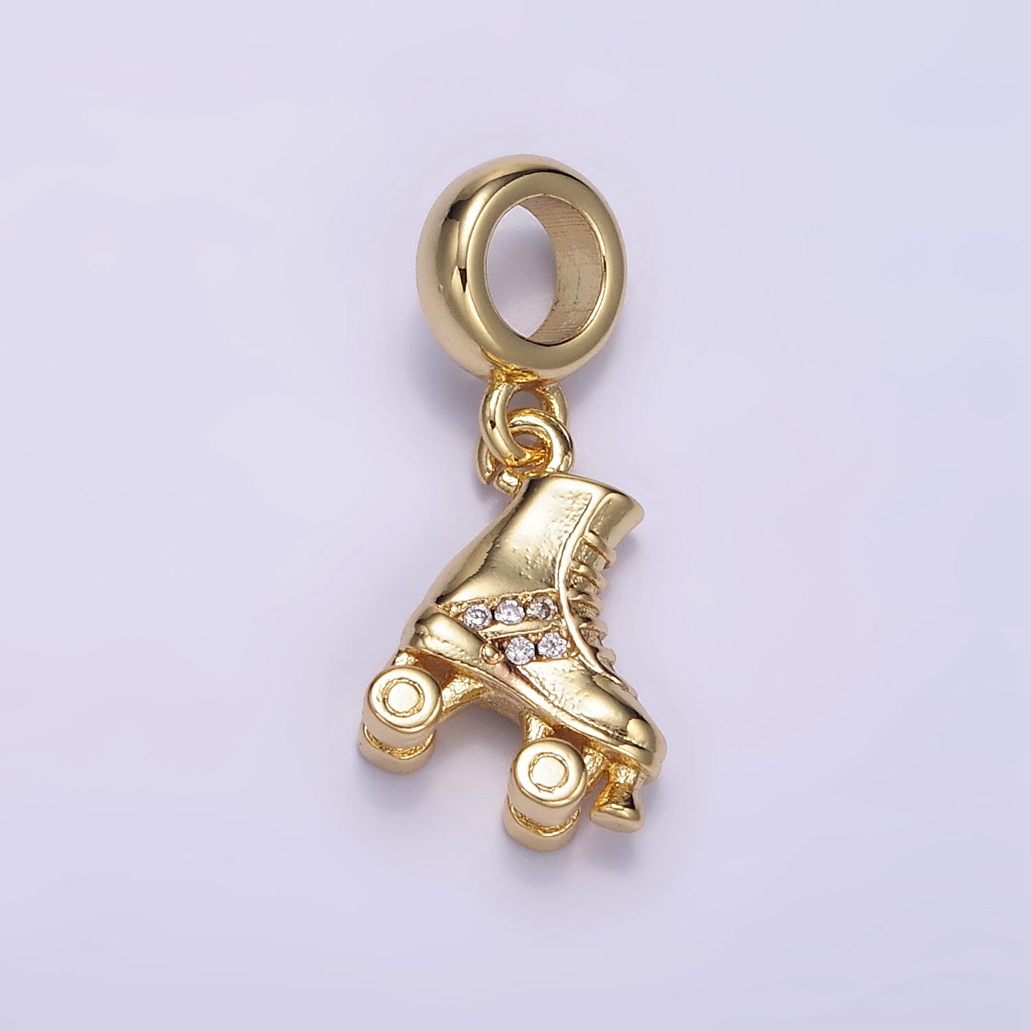 3 Portachiavi Creativi Con Strass A Forma Di Pattini A Rotelle - Accessori Multicolori In Lega Di Zinco, Regalo Perfetto Per Amiche E Appassionate Di Roller - 4