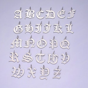 DoreenBeads. 304 Stainless Steel Gothic Charms Capital Alphabet