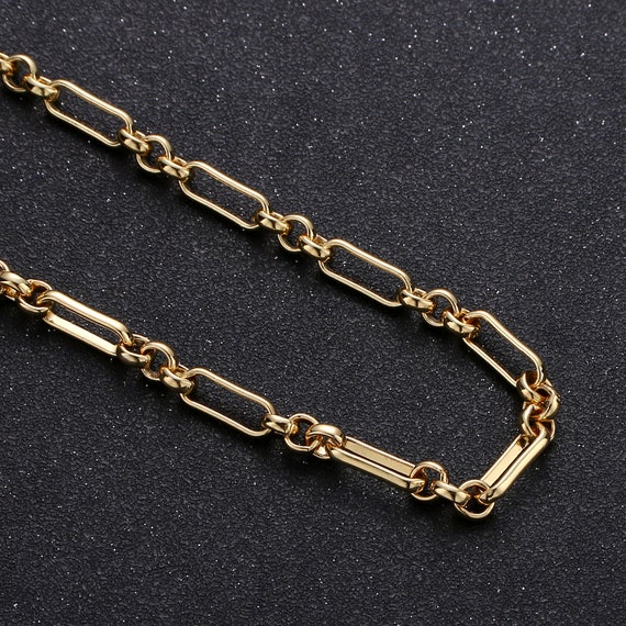  13 Feet 16K Gold Plated Chain For Jewelry Making