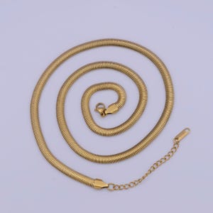 Bold gold, silver herringbone chain gold filled snake chain different sizes delicate gold snake anklet necklace bracelet | wa-1134~wa-1143