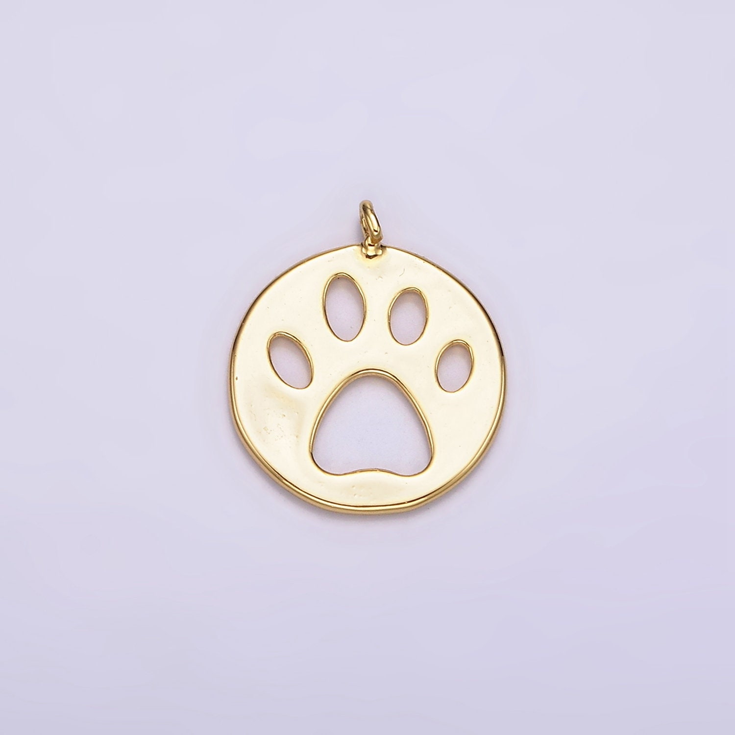 Paw print charms bulk shop