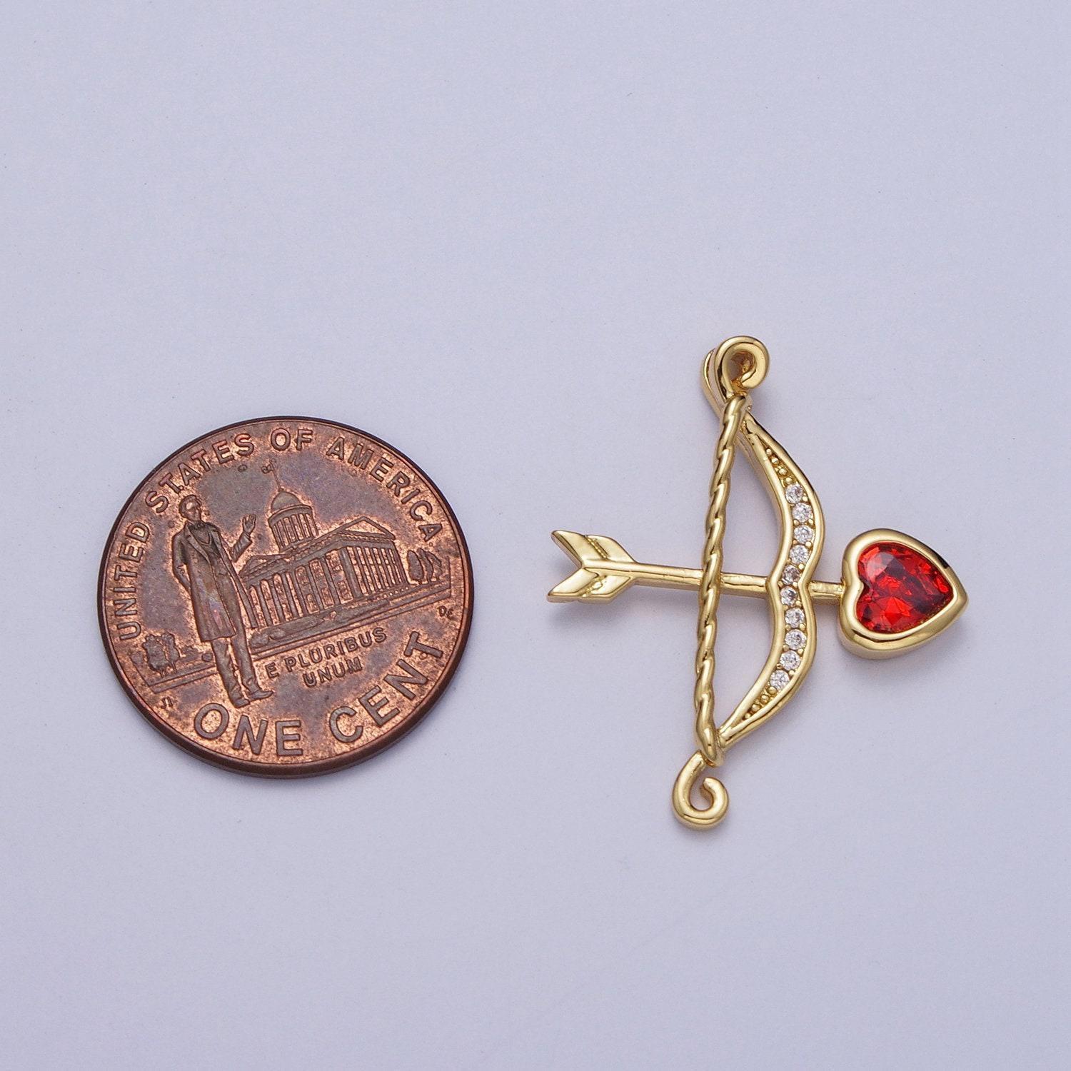 関送込 OHTNYC CUPID'S ARROW KEY CHARM Cupid's Arrow Charm | Rachel Quinn Jewelry