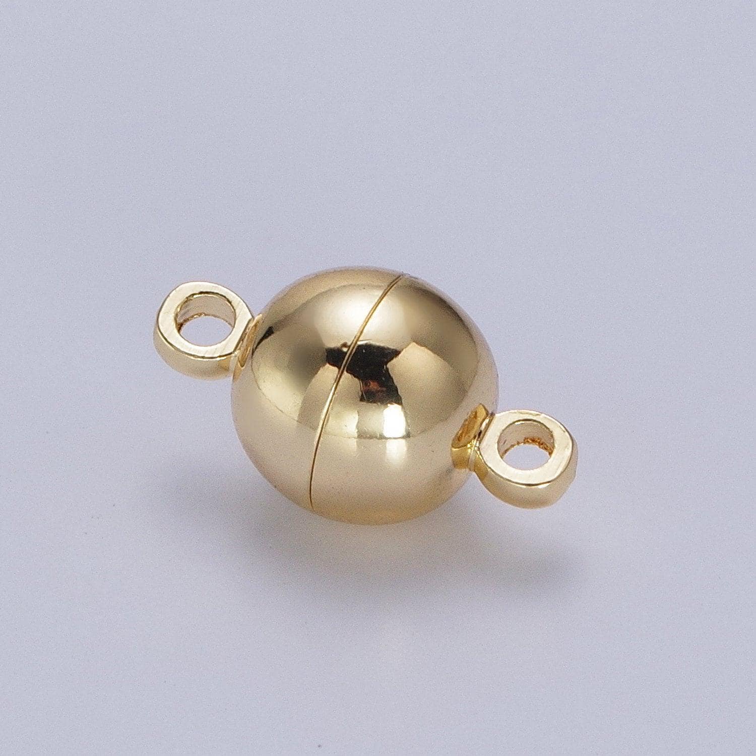Gold magnetic jewelry clasp gold pill clasp dainty tube style clasp for jewelry making findings
