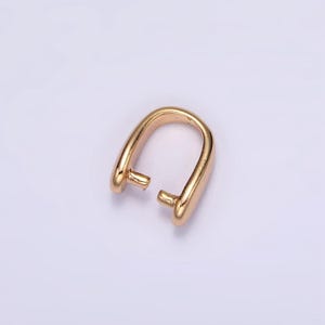 18k gold filled bail for pendant jewelry kit supplies for diy jewelry making | z-490