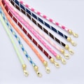 New Colorful Summer Cord Necklace Red, Pink, Blue, Green, Beige, Teal Woman Cord Necklace | WA-3061