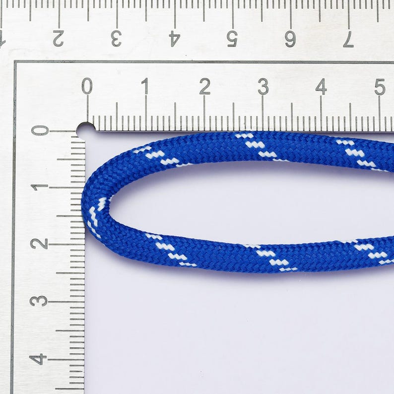 Jewelry Making Dark Blue Cord Polyester & Spandex Cord Ropes 5mm Blue ...
