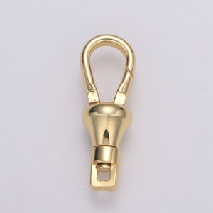 8 Sets Magnetic Clasp Converters Capsule Style Gold Color Lobster Clasp  Included 