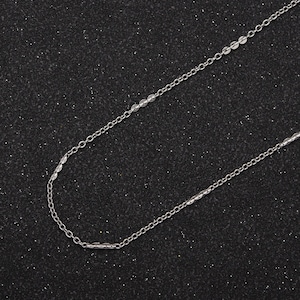 Silver Cable Chain Bracelet Making Supplies Dainty Chain Wholesale Chain by yard for Bracelet Necklace Anklet Supply Roll-693