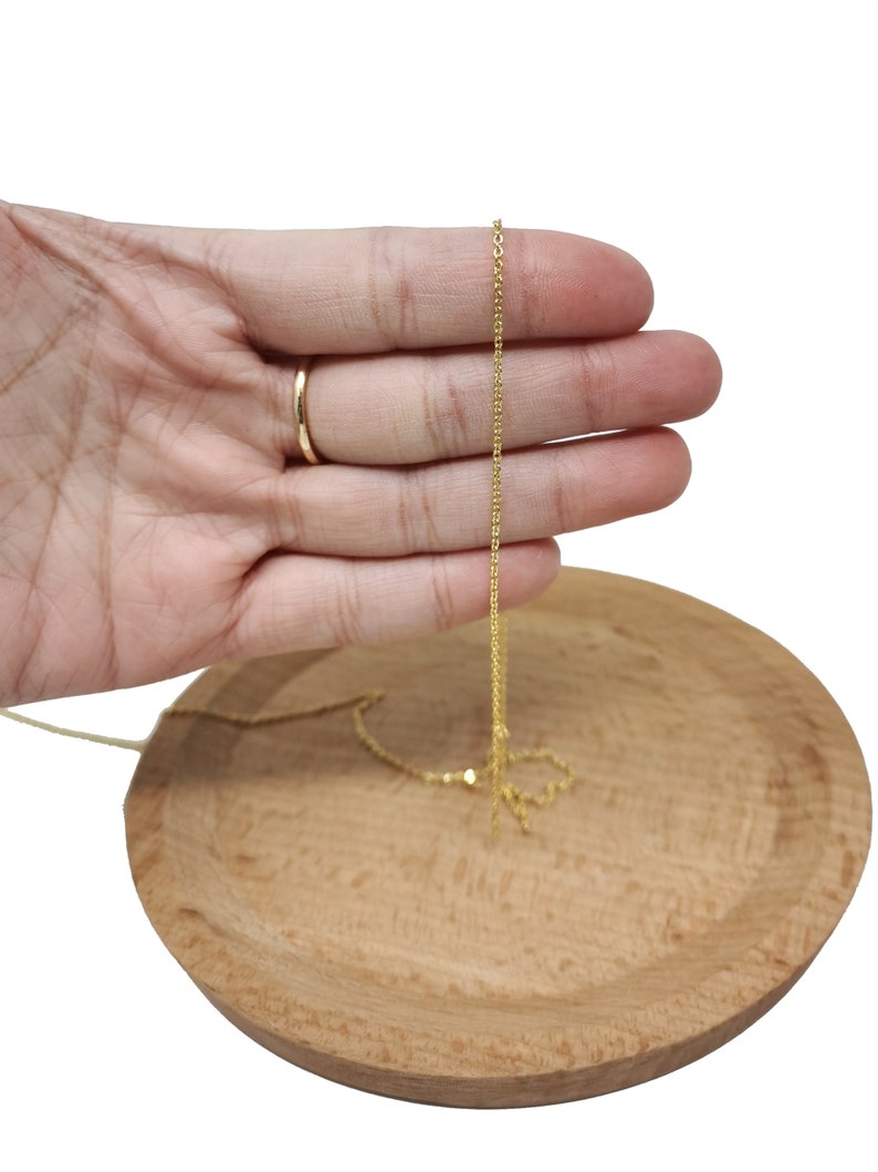 Gold Rolo Cable Chain by Yard Cable Rolo Chain by Foot Etsy