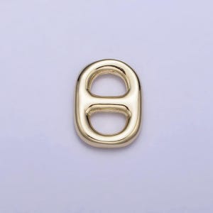 Mini soda pop pull charm gold filled can tab pendant charm AC-01050