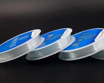 0,6, 0,7, 0,8, 1 mm elastisch koord kristalkoord koord voor het maken van sieraden armband kralendraad telefoonriem onderdeel gemaakt in Korea