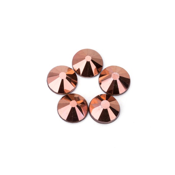 Buy High Quality Crystal Rose Gold Rhinestones Loose Flat Back No Hot Fix  Bead Size Ss 10/ Ss 12/ Ss14 / Ss16 / Ss20 / Ss30 / Ss34, 001 ROGL Online  in India 