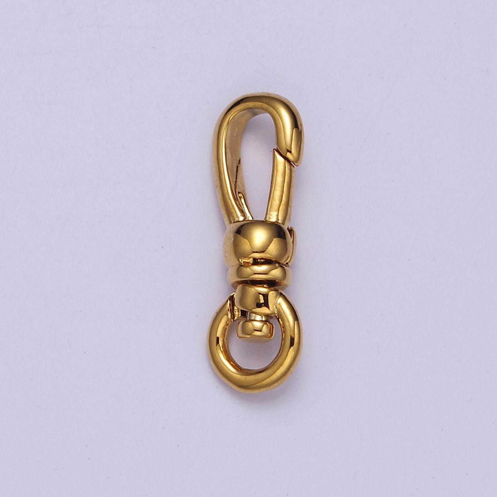 24K Gold Filled Lobster Swivel Clasps 19mmx6mm Clasps in Gold Etsy