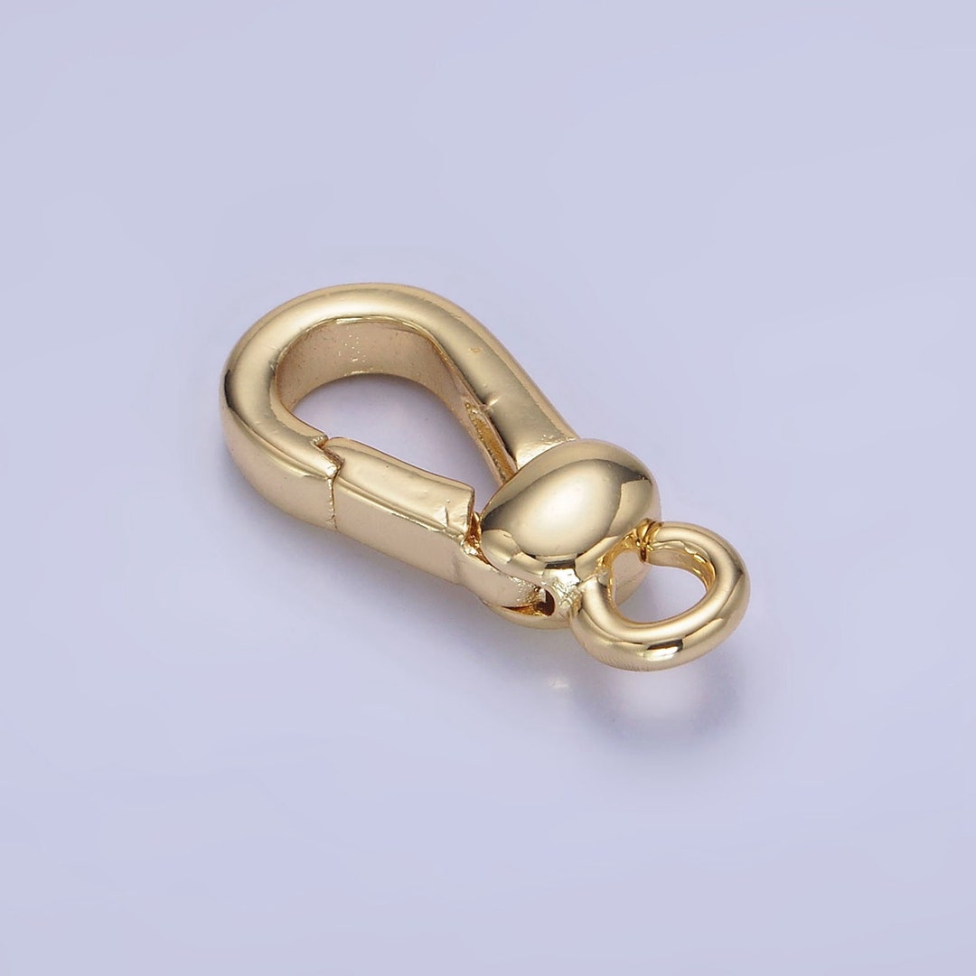 14K Gold Filled Lobster Triggerless Clasps, 21.1mmx9.3mm Clasps in Gold Color Z730 Etsy