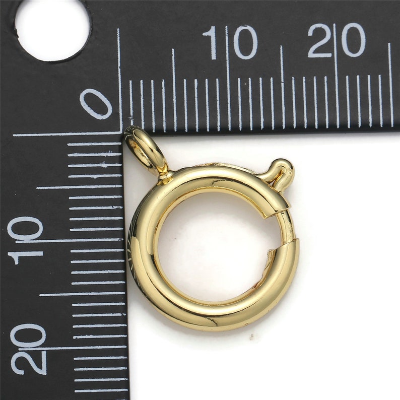 1pc Wholesale Spring Ring 14k Gold Spring Ring for Jewelry - Etsy