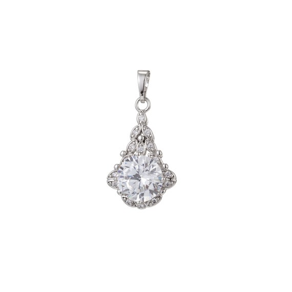 Micro pave deals cz pendants