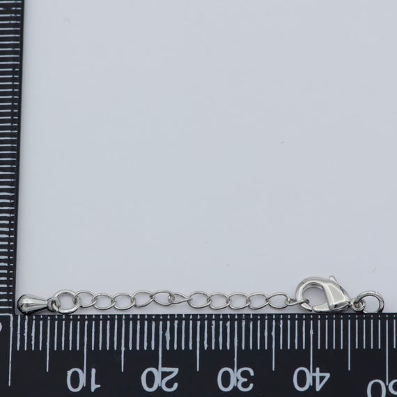 XIHIRCD 5pcs Chaînes Extension de Collier, 5 Tailles Rallonge de XIHIRCD 5pcs Chaînes Extension de Collier, 5 Tailles Rallonge de