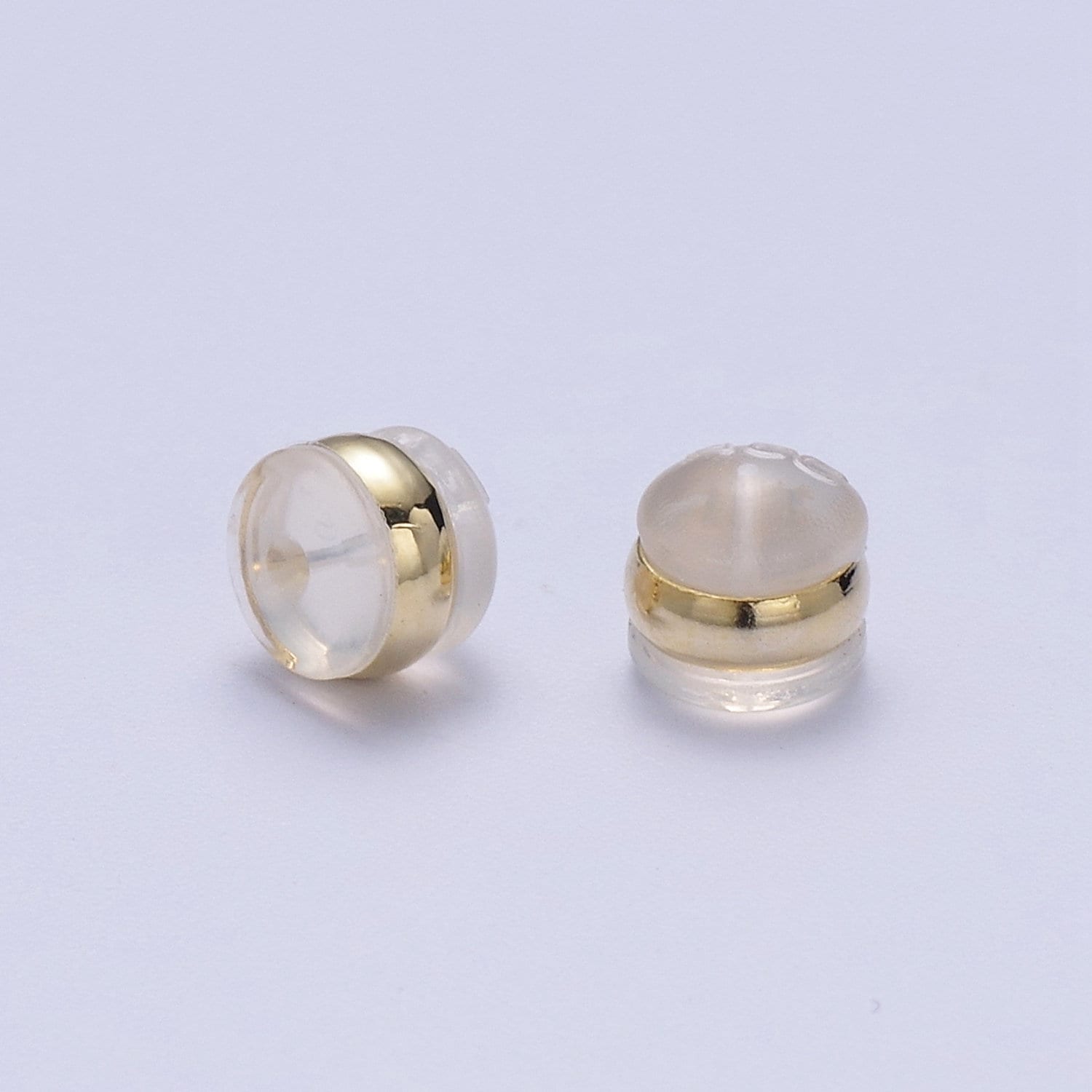 Wholesale Wholesale Hypoallergenic High Quality Earring Backs Bullet Shaped silicone  earring backs From m.