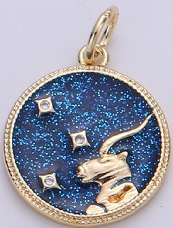 Pendants for Necklaces Zodiac Necklace with Heart Shaped Diamond Pendant  and Constellation Card 1PC