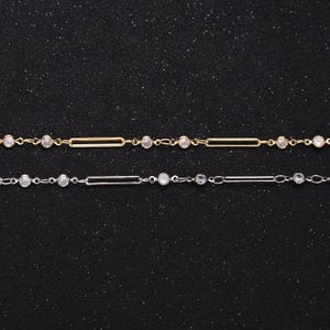 Gold filled kette rund Lünette kette rohlinge büroklammer kette großhandel unfertige kette für schmuck machen roll-1329