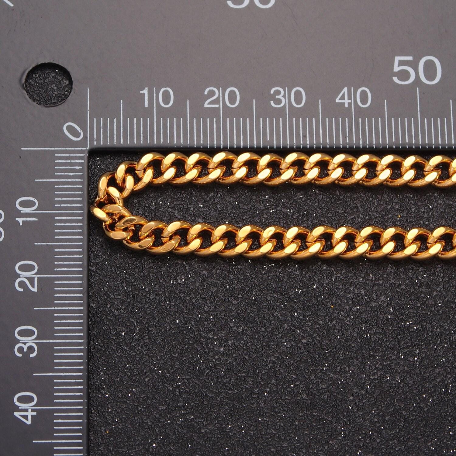 Hals ChainsPro Panzer Aus Edelstahl 5/7/9/12mm Matt Kubanische Kette Herren