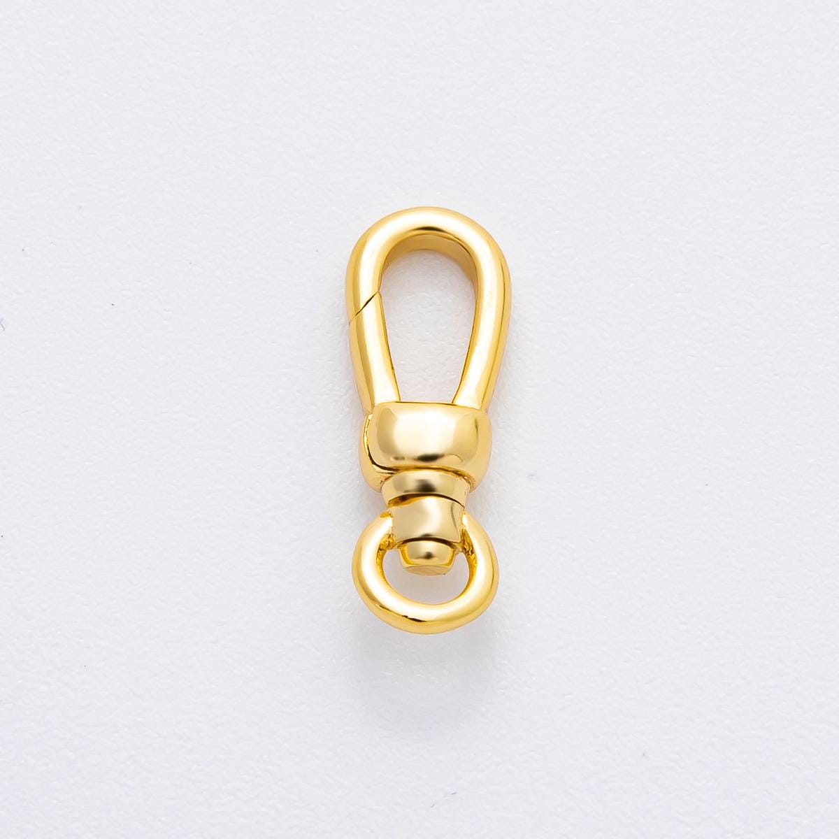 18k Gold Filled Lobster Swivel Clasps, 18mmx6mm Clasps in Gold