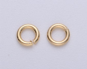 1mm x 5mm (18 gauge) Gold Filled Jump Ring Open Jump Rings, jewelry making supplies 10 gram