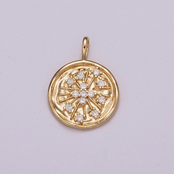 Mini Coin Pendant Star Cubic Charm Jewelry Suppliers - Etsy