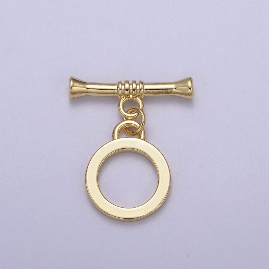 Classics Toggle, High Quality Gold Toggle Clasp, T Bar Fasteners for