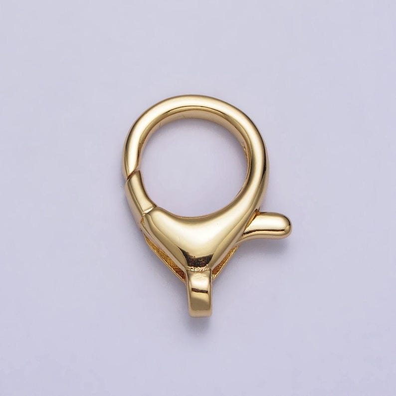 Dainty Lobster Lock Gold Lobster Charm Lock Finding Connector Lobster ...