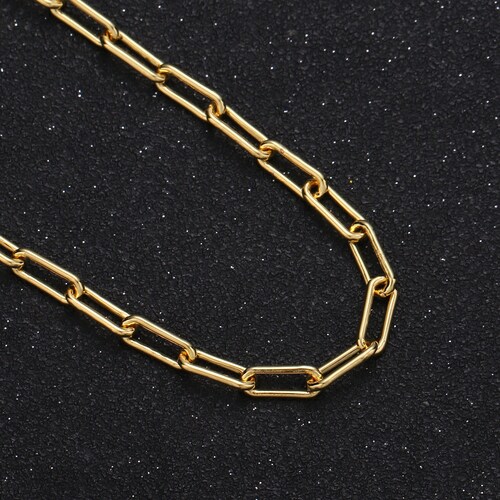 14K Gold Rolo Cable Chain by Yard Cable Rolo Chainwholesale Etsy