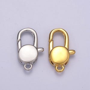 Gold / silver lobster clasp large lobster claw 22mm l-592 / l-593