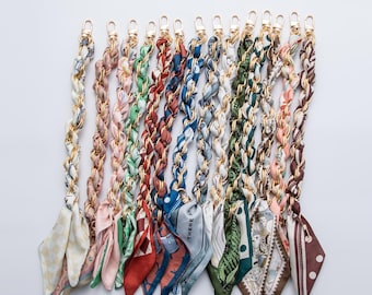 Korte tas Sjaalriem Handtas Wrap Portemonnee Sjaals Sleutelhanger Bag Charm Draagtas Accessoires
