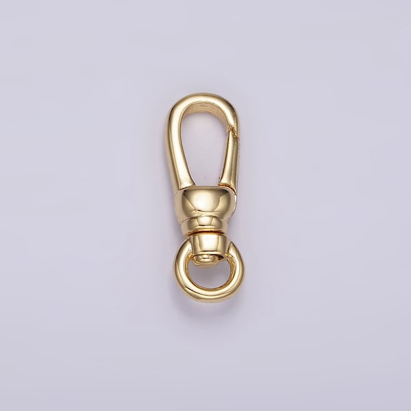 14K Gold Filled Lobster Swivel Clasps, 18mmx6mm Clasps in Gold Color z-638