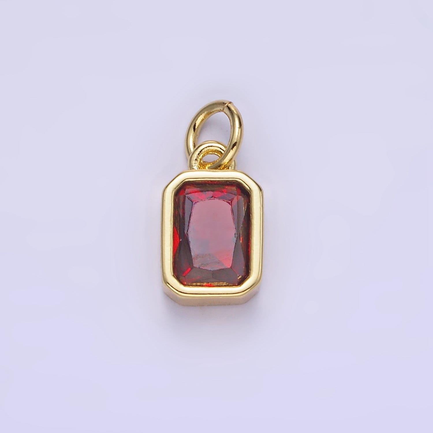 アクセサリー lui jewelry square stone charm M Amazon.com: FASHEWELRY 20Pcs Micro Pave CZ Rhinestone Charms