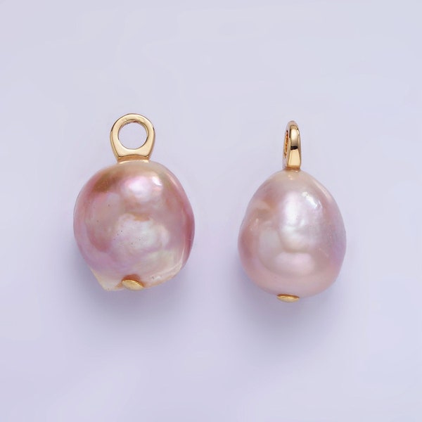 14K Gold Filled Light Pink Pearl Sphere 18mm | P-1687
