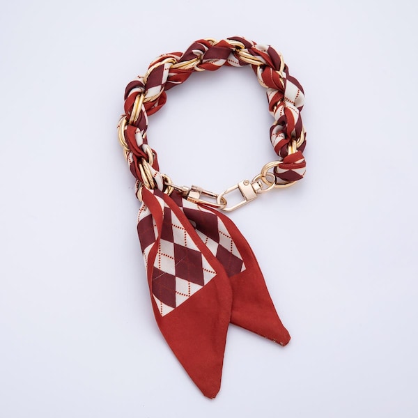 Scarf Handbag Wrap Purse Scarves Keychain Bag Charm Tote Bag Accessories Christmas Gift Idea