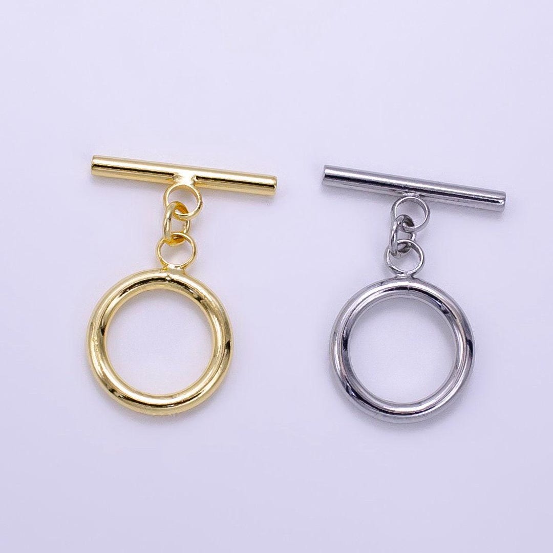 アクセサリー tolucky198553 Gold & Silver 25mm Toggle Clasps Supply | Z-760 - Etsy