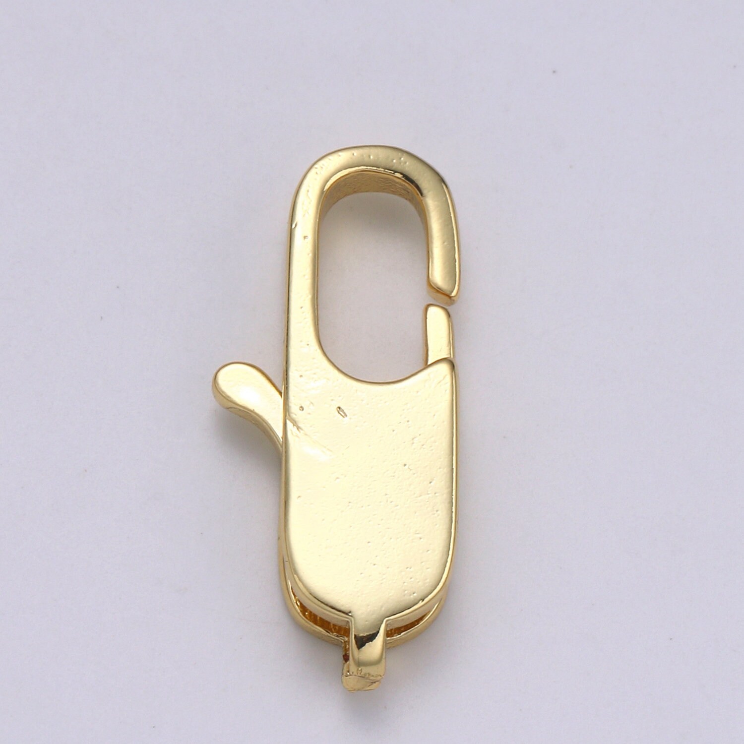 1pc Wholesale Lobster Clasp 24k Gold Rectangle Lobster Clasp Etsy