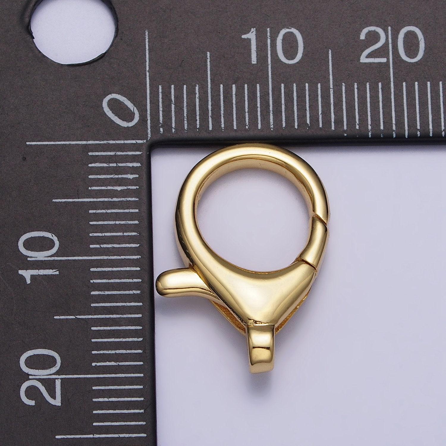Dainty Lobster Lock Gold Lobster Charm Lock Finding Connector Lobster ...